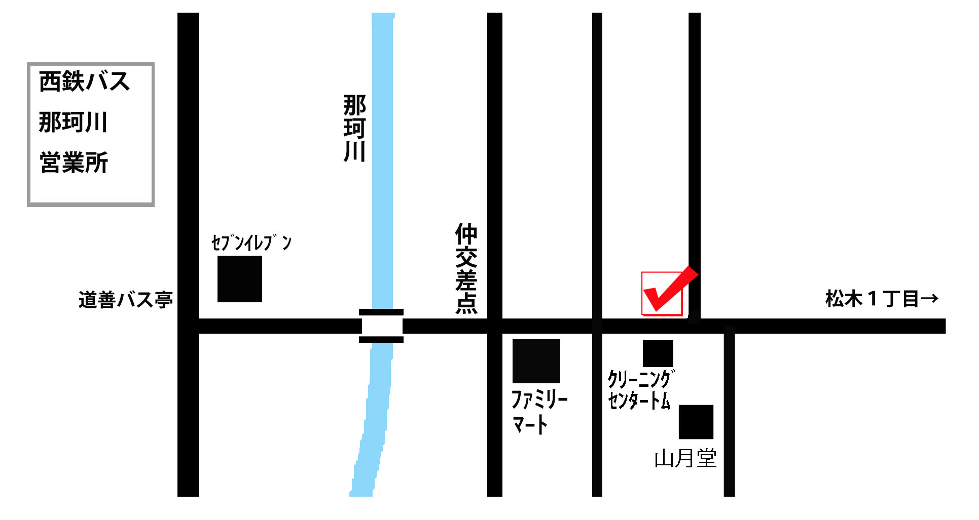 アトリエ　ベッレッツァ　那珂川教室地図000